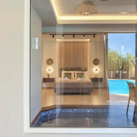 Vila Olive Chrysi Luxury With In-room Plunge Pool *
