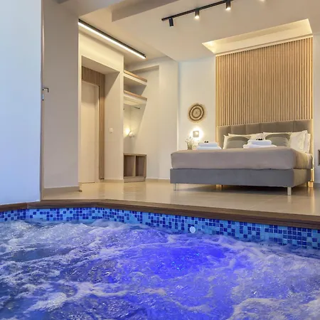 Vila Olive Chrysi Luxury With In-room Plunge Pool