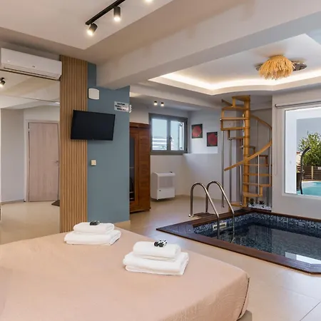 Βίλα Olive Chrysi Luxury With In-room Plunge Pool Χανιά